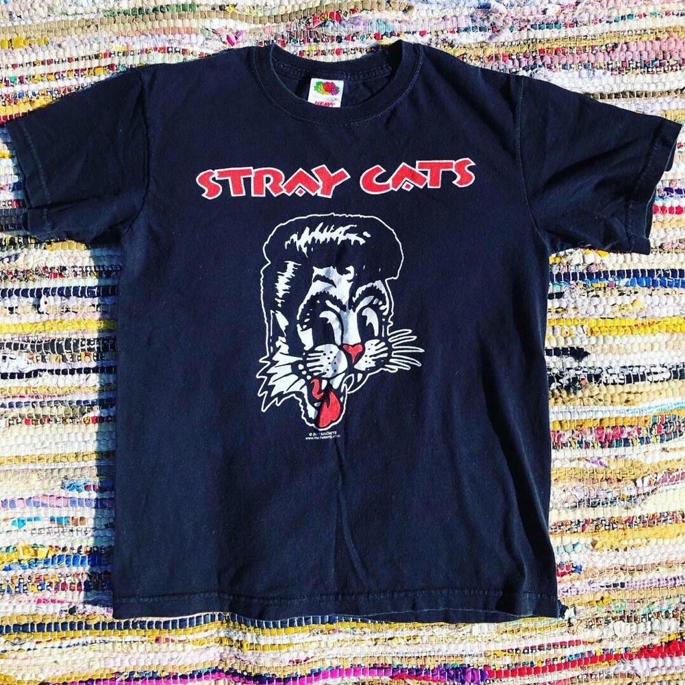 Stray Cats band tee